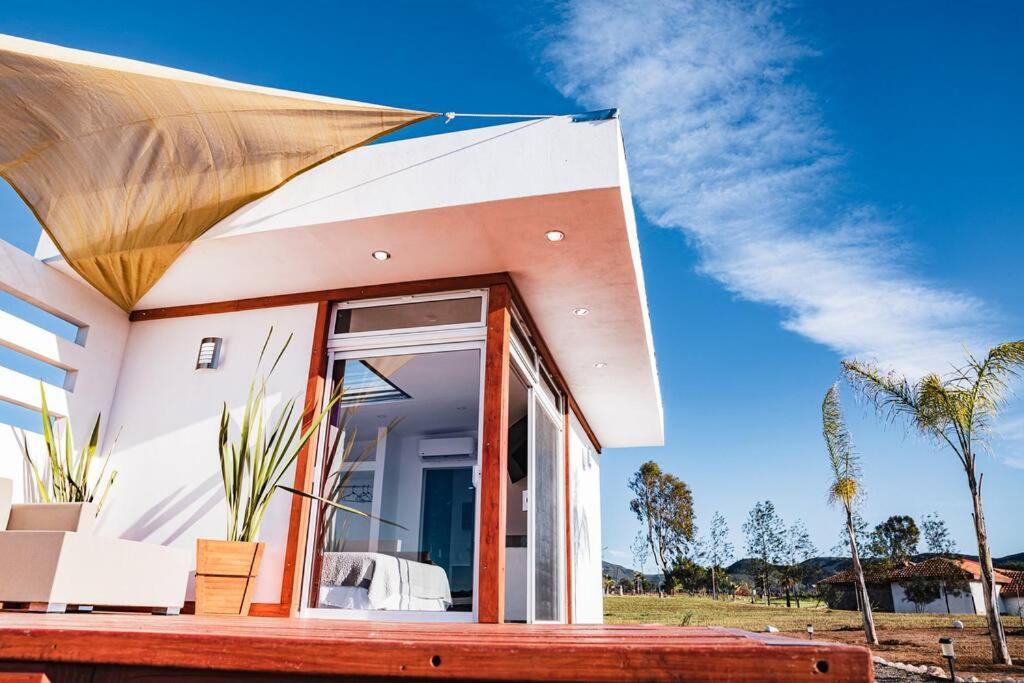 Villa Cabana El Alamo Con Jacuzzi Valle de Guadalupe Exterior foto