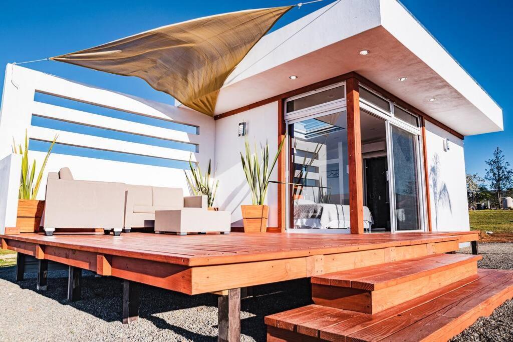 Villa Cabana El Alamo Con Jacuzzi Valle de Guadalupe Exterior foto