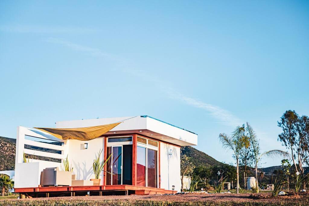Villa Cabana El Alamo Con Jacuzzi Valle de Guadalupe Exterior foto