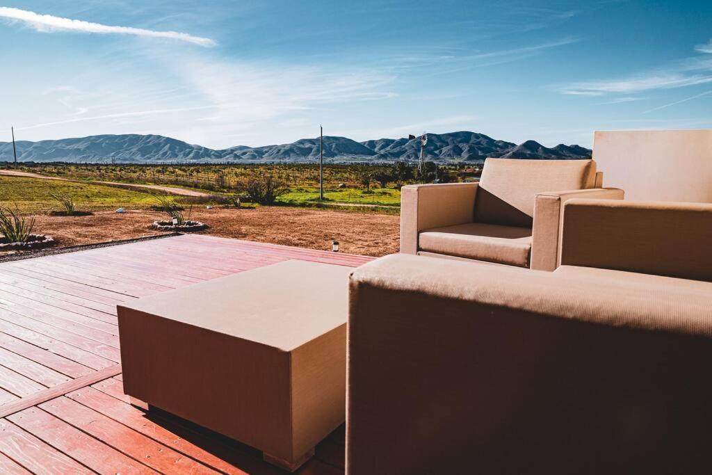 Villa Cabana El Alamo Con Jacuzzi Valle de Guadalupe Exterior foto
