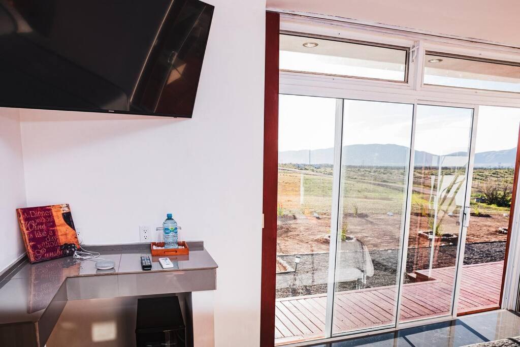 Villa Cabana El Alamo Con Jacuzzi Valle de Guadalupe Exterior foto