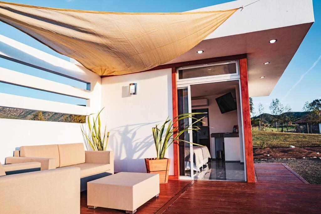 Villa Cabana El Alamo Con Jacuzzi Valle de Guadalupe Exterior foto