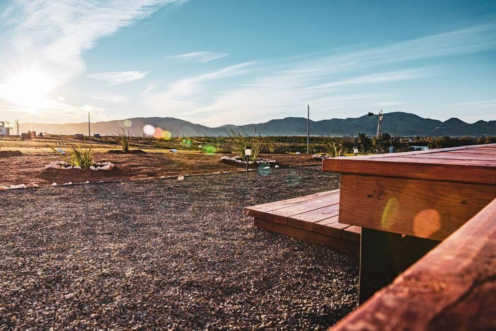 Villa Cabana El Alamo Con Jacuzzi Valle de Guadalupe Exterior foto